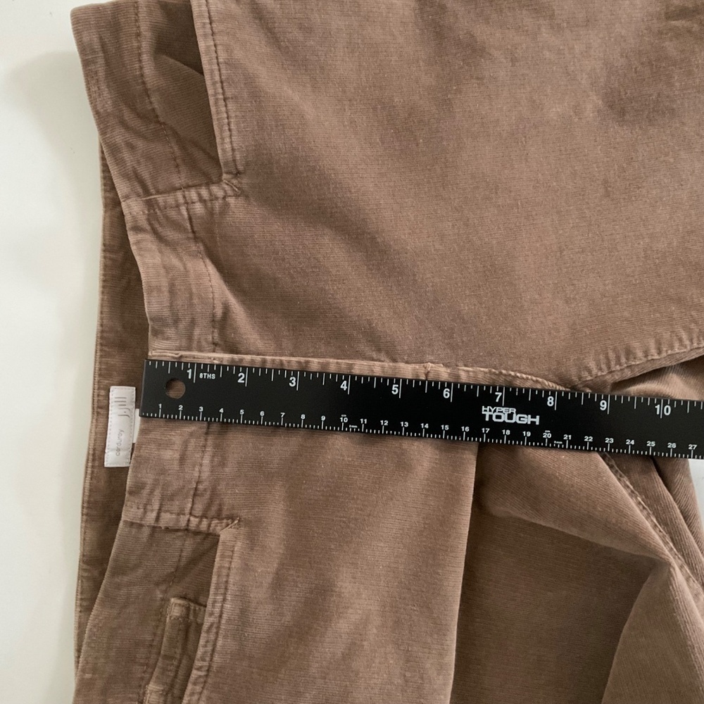 J.Jill Corduroy Pants Sz 4 Brown Straight Leg Stretch Classic Capsule Preppy - Picture 7 of 12